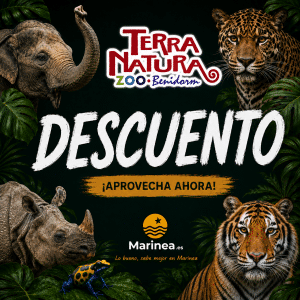 Descuento Terra Natura Benidorm • Parking en Benidorm • Marinea 2026 Descuento Terra Natura Benidorm