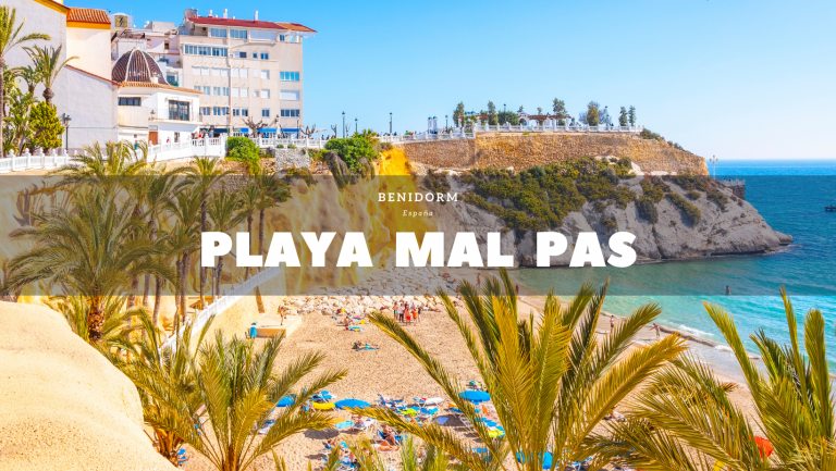 Mal Pas beach in Benidorm