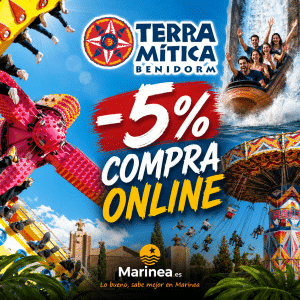 Descuento Terra Mitica • Parques de atracciones en Benidorm • Marinea 2026 Descuento Terra Mitica