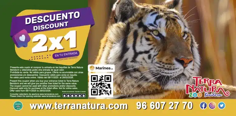 2x1 Terra Natura Benidorm 2025