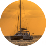 Sunset cruise on catamaran in Altea